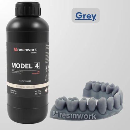 Resinwork Model 4 Grey colour 3d printing resin