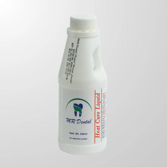 MR Dental 250 ml heat-cure liquid bottle