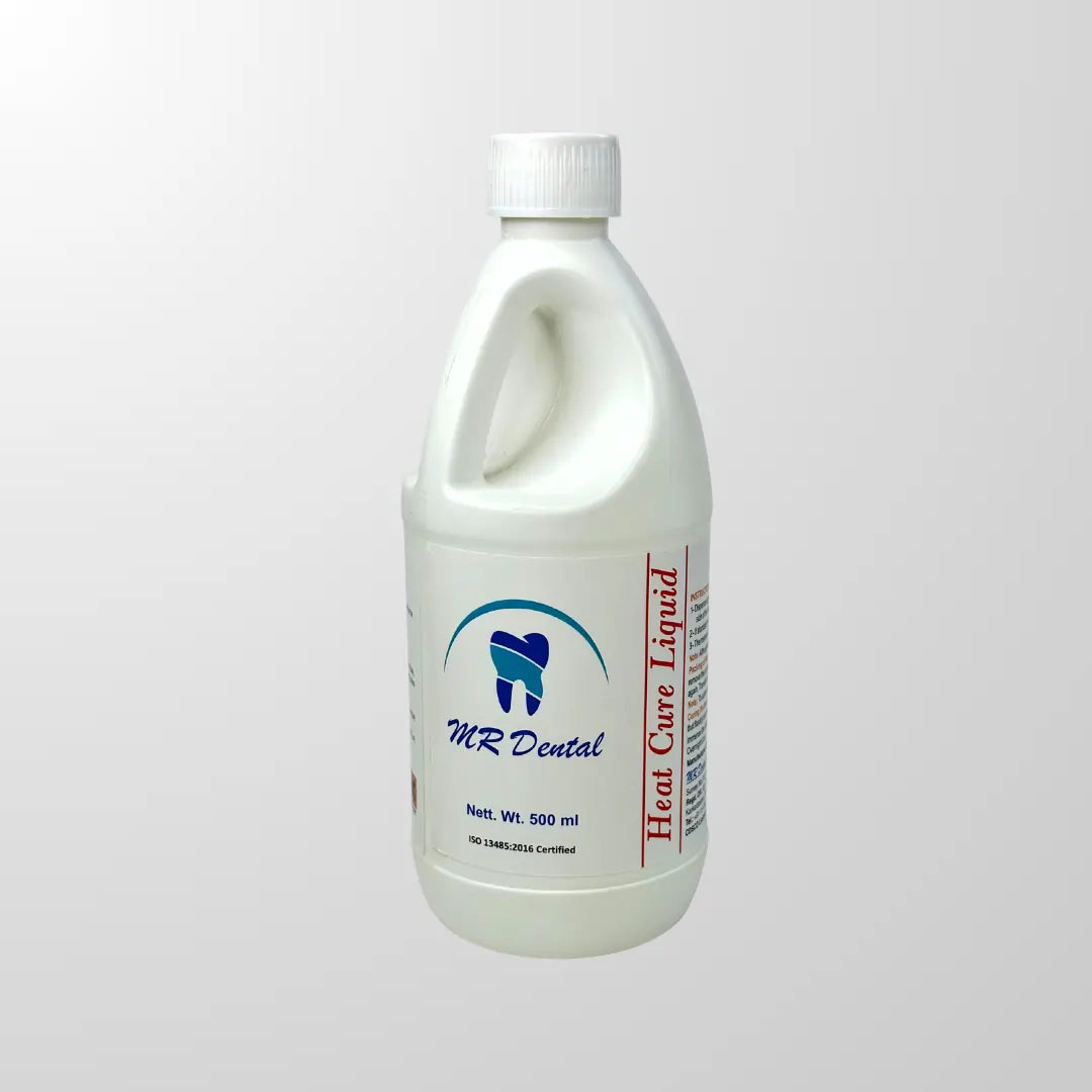 MR Dental 500 ml heat-cure liquid bottle