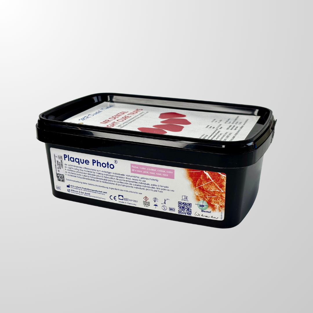 M R Dental Light Cure Tray (LC Tray) - Hybrid Composite Material for Custom Impression Trays (50 Pcs, UV/Halogen Cure)